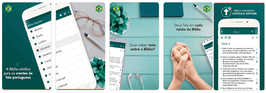 Bíblia Sagrada Áudio + Offline – Apps no Google Play